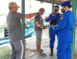 Polairud Polres Ciamis Sambangi Nelayan Pangandaran