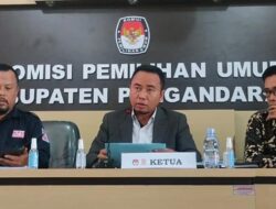 KPU Pangandaran Menetapkan Miftah Mujahid Jadi PAW Anggota DPRD dari PPP