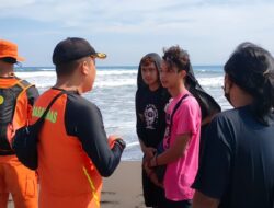 Wisatawan Terseret Arus Di Pos 5 Pantai Barat Pangandaran Belum Diketemukan
