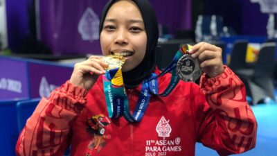 Atlet Disabilitas Asal Pangandaran Raih 2 Emas 2 Perak Wakili Indonesia Di Ajang Asean Para Games XI