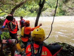 Tim SAR Gabungan H+3 Masih Nihil Pencarian Pemandu Body Rafting Yang Tenggelam