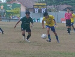 Dandim 0625 Pangandaran Nonton Langsung Turnamen Sepakbola Dandim Cup 2023,Terjadi Adu Pinalti