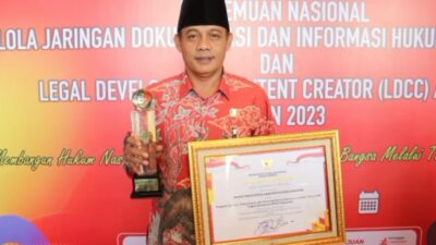 Sekretariat DPRD Pangandaran Raih JDIHN  Terbaik Pertama Se Indonesia
