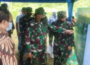 Panglima III/ Siliwangi Meninjau Lokasi Pembangunan Makodim Pangandaran