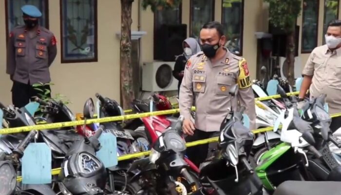 Motor Warga Pangandaran Dicuri, Diproses di Polres Ciamis