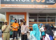 Kerumunan Penerima BLT Dibubarkan Gugus Tugas Covid-19