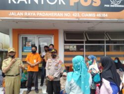 Kerumunan Penerima BLT Dibubarkan Gugus Tugas Covid-19