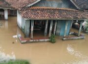 Citanduy Meluap Puluhan Rumah Warga di Padaherang dan Kalipucang Terendam
