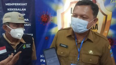 Sepuluh Warga Pangandaran Menandai Gelar Perdana Penyuntikan Vaksin Covid-19