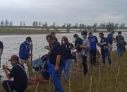 Peringati HPN 2021, Wartawan Pangandaran Tanam Ratusan Pohon Mangrove