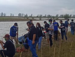 Peringati HPN 2021, Wartawan Pangandaran Tanam Ratusan Pohon Mangrove