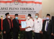 KPU Pangandaran, Menetapkan Jeje-Ujang Paslon Bupati dan Wakil Bupati Terpilih
