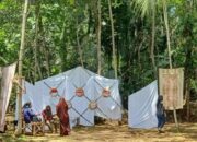 Maknai Hari Hutan Sedunia, SMK Bakti Karya Gelar Pameran Shibori