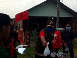 Paket Takjil 500 dan 1000 Masker Warnai Baksos Pemuda Pancasila Pangandaran