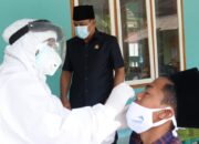 Calon Santri Ponpes Lirboyo Difasilitasi Tes Swab Antigen oleh Pemda dan DPRD Pangandaran