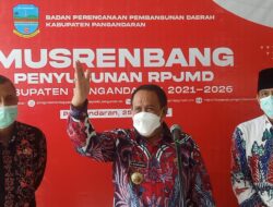 Hasil Musrenbang Penyusunan RPJMD 2021-2026 Segera Digodok DPRD Pangandaran