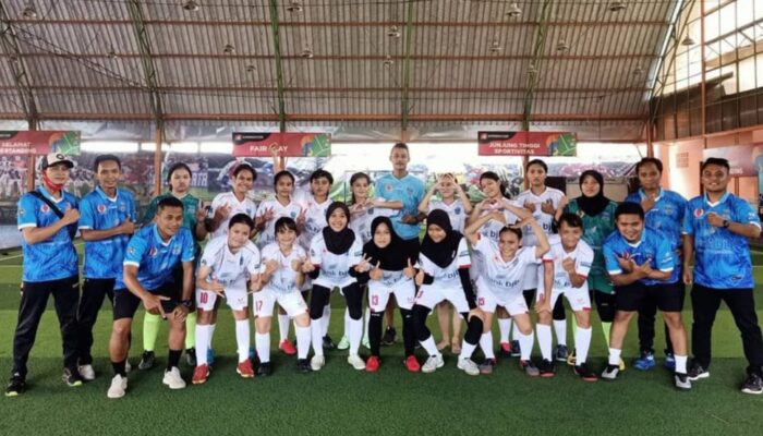 BK Futsal Putri Porprov Jabar 2022: Pangandaran Menang Telak Lawan Ciamis