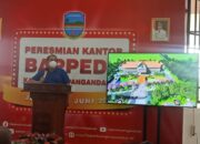 Suasana Anyar Kantor Bappeda Pangandaran di Kompleks Kota Baru Cintakarya