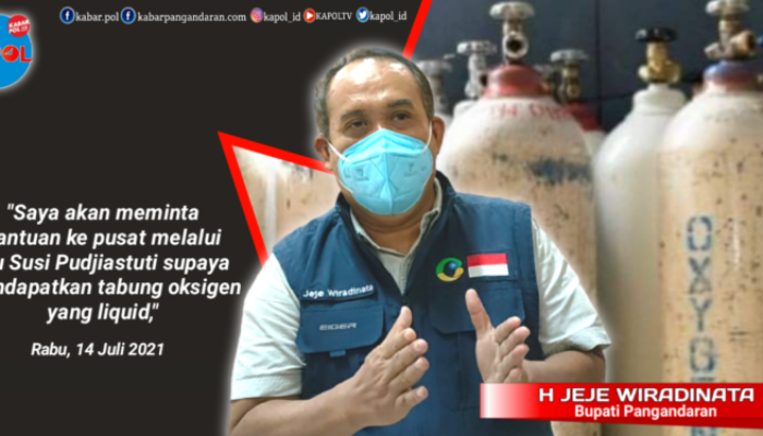 Suplai Oksigen Liquid Tidak Ada, Bupati Pangandaran Minta Bantuan Susi Pudjiastuti
