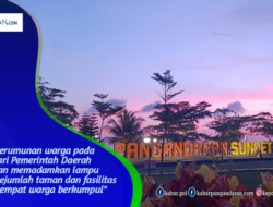 PPKM Darurat Pangandaran, Hindari Kerumunan Malam Lampu Penerangan Taman Dipadamkan