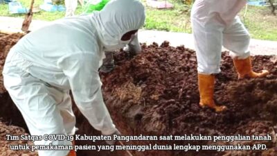 Biaya Pemakaman Jenazah Pasien COVID-19 Ditanggung Pemda Pangandaran