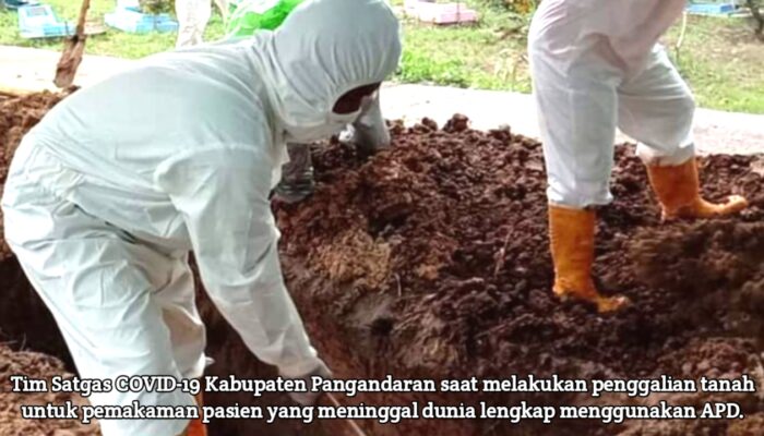 Biaya Pemakaman Jenazah Pasien COVID-19 Ditanggung Pemda Pangandaran