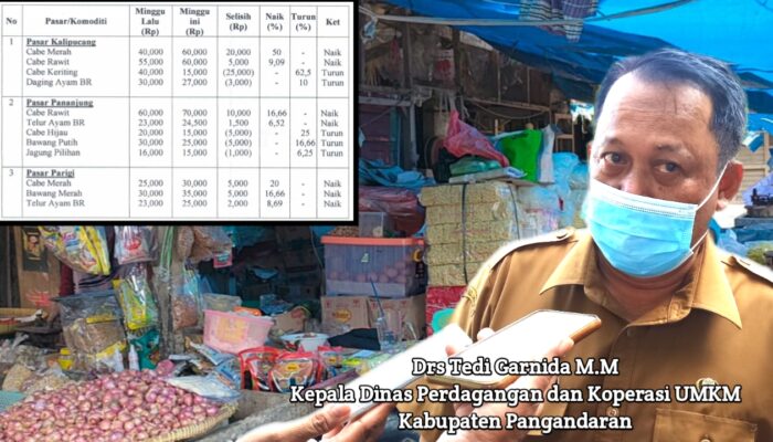 Harga Cabe Merah Paling Tinggi Di Pasar Kalipucang