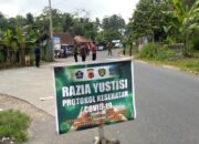 Satgas Covid-19 Desa Selasari, Gelar Razia Masker Dan Sosialisasi PPKM Darurat