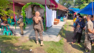 Saat PPKM Darurat, Warga Gelar Hajatan Dibubarkan Satpol PP Pangandaran