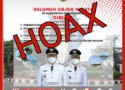 Beredar Pamplet Obyek Wisata Pangandaran Dibuka, HOAX