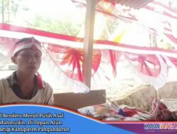 Akibat Pandemi Corona Penjual Bendera Merah Putih Omsetnya Anjlok