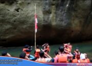 Warga Masyarakat Peringati HUT RI Ke 76 Unik Dan Kreatif, Salah Satunya Di Destinasi Wisata Batulumpang