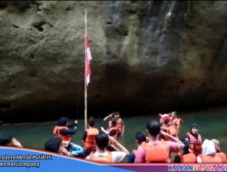 Warga Masyarakat Peringati HUT RI Ke 76 Unik Dan Kreatif, Salah Satunya Di Destinasi Wisata Batulumpang