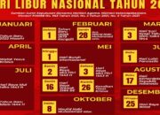 Kalender 2022, Ini Daftar Lengkap Hari Libur Nasional