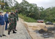 Pangdam III/Siliwangi Beserta Bupati Kunjungi Pembangunan Makodim Di Pangandaran