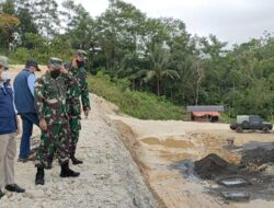 Pangdam III/Siliwangi Beserta Bupati Kunjungi Pembangunan Makodim Di Pangandaran