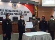 DPRD Pangandaran Ketok Palu Penetapan Kesepakatan KUA PPAS Tahun 2021