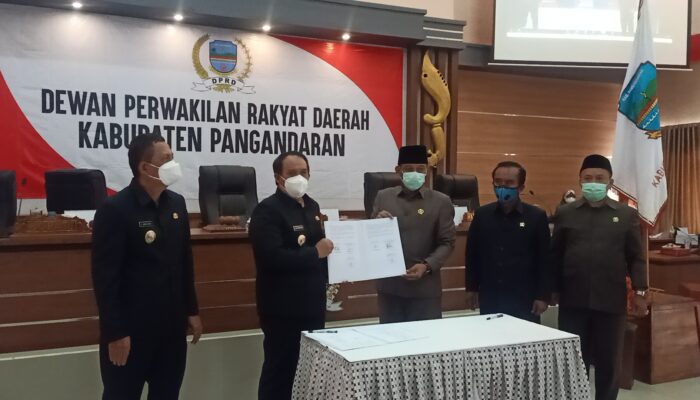 DPRD Pangandaran Ketok Palu Penetapan Kesepakatan KUA PPAS Tahun 2021