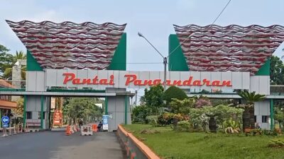 Ujicoba Pembukaan Wisata Pangandaran Hari Ini