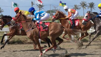 Pacuan Kuda Piala Derby 2021 Sukses Dilaksanakan Tanpa Penonton Di Pangandaran