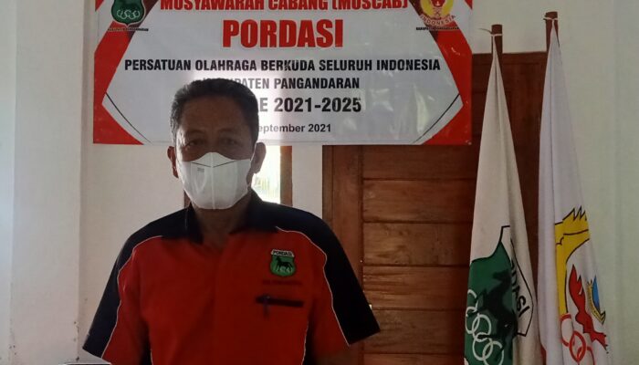 Terpilih Secara Aklamasi, Dani Supardi Nahkodai Pordasi Pangandaran Periode 2021-2025