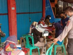 Polsek Parigi Monitoring Vaksinasi Di Kawasan Wisata Body Rafting Citumang