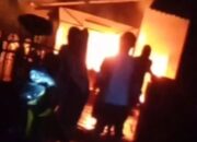 Rumah Warga Parigi Ludes Terbakar, Lansia Nyaris Terlalap Api