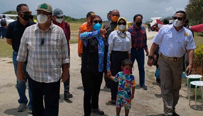 Kepala Basarnas Kunjungi Pos SAR Pangandaran, Disambut Susi Pudjiastuti Serta Bupati Pangandaran