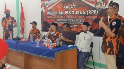 Pemuda Pancasila Kecamatan Pangandaran Gelar Rapat Pemilihan Pengurus