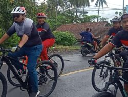 Tingkatkan Silaturahmi, Forkopimda dan Pemda Pangandaran Bersepeda Santai