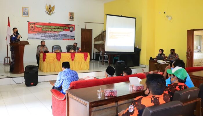 Polres Ciamis Melaksanakan Silaturahmi Kamtibmas Wilayah Pangandaran