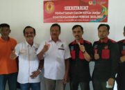 Agus Mulyana Dari Cabor Porlasi Mendaftarkan Diri Balon Ketua Umum KONI Pangandaran