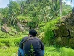 Wisatawan Terpesona Suara Kicau Burung Alam Liar Di Batu Lumpang Garden
