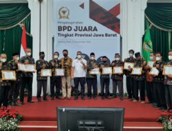 Lomba BPD Juara Jabar 2021,BPD Desa Karangsari Wakili Pangandaran Masuk 10 Besar